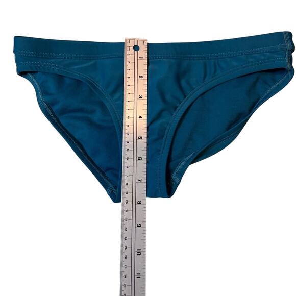 Nike Swim Green Abyss Blue Hipster Bikini Bottoms S NWT Activewear - Picture 7 of 8